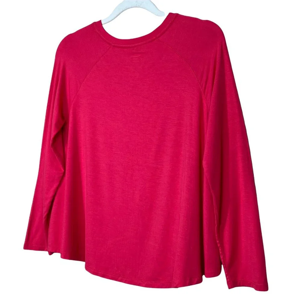 Old‎ Navy A-Line Tunic Top Blurred Red Girl’s Large/10-12